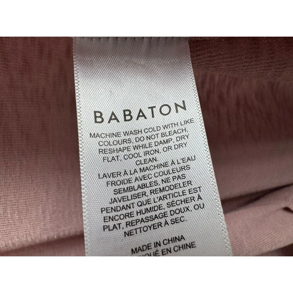 Babaton Lance Cardigan – Blush Pink‎ Longline Open Front Size M